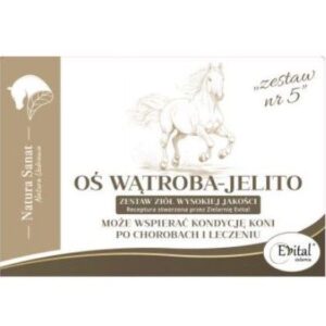 Mieszanka ziołowa Natura Sanat Oś wątroba-jelito 500g